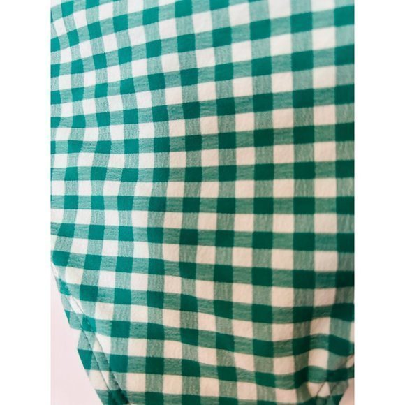 Topshop Green Gingham new without tag Swim Bikini Bottoms size 8 - Picture 4 of 8